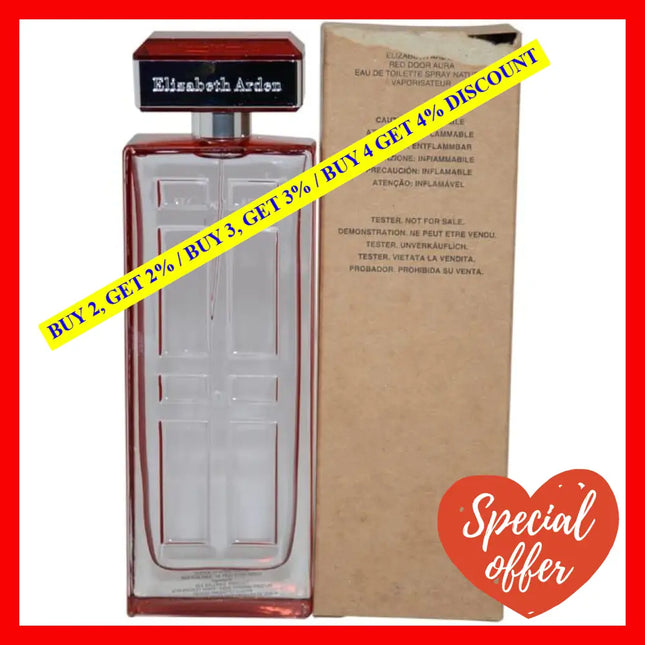Red Door By Elizabeth Arden For Women - 3.3 Oz Edt Spray (Tester)