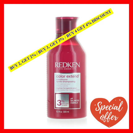 Redken Color Extend Conditioner | For Color-Treated Hair Detangles & Smooths While Protecting From