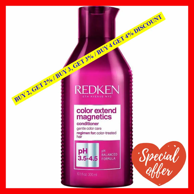 Redken Color Extend Magnetics Conditioner | For Treated Hair Protects & Adds Shine With Amino Acid