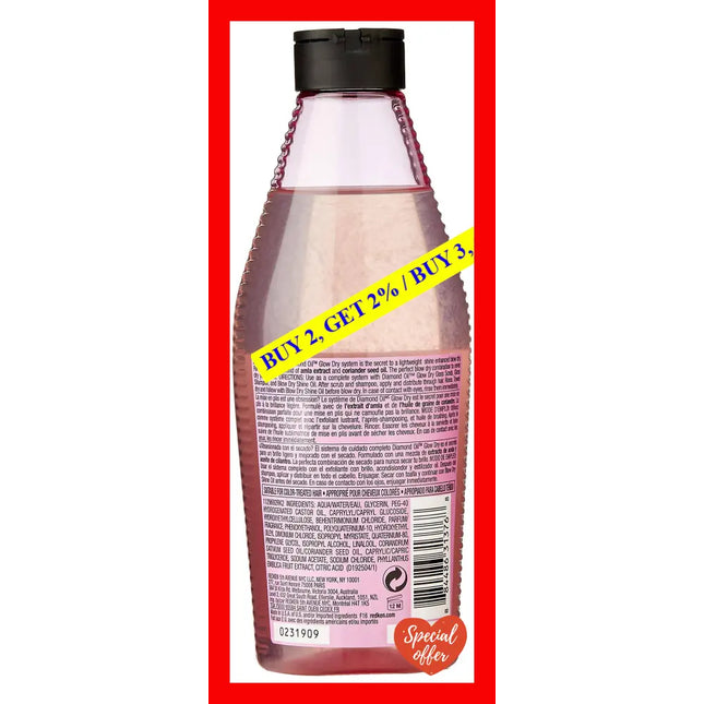 Redken Diamond Oil Glow Dry Conditioner 250Ml 2522930