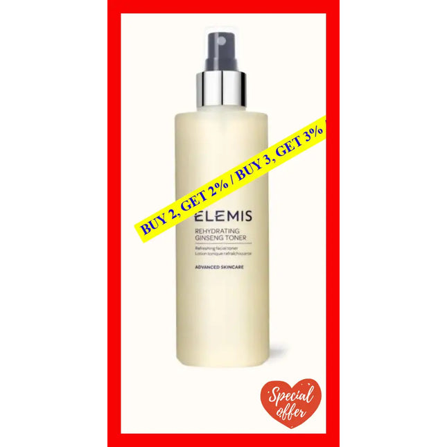 Rehydrating Ginseng Toner By Elemis For Unisex - 6.8 Oz