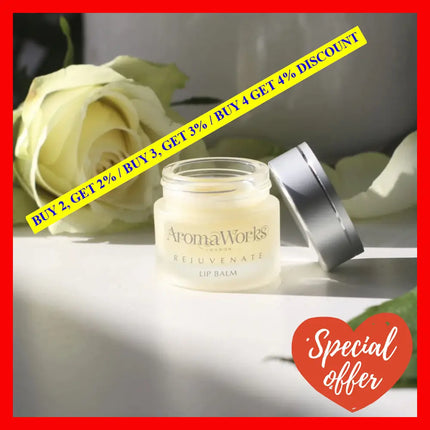 Rejuvenate Lip Balm By Aromaworks For Unisex - 0.34 Oz