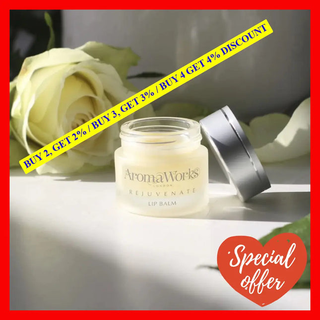 Rejuvenate Lip Balm By Aromaworks For Unisex - 0.34 Oz