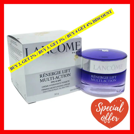 Renergie Multi-Lift Redefining Lifting Cream Spf 15 - All Skin Types By Lancome For Unisex 1.7 Oz