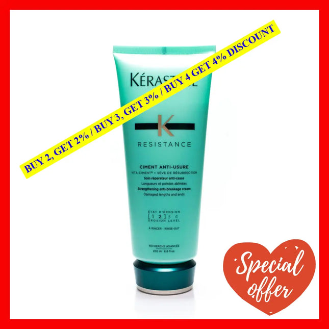 Resistance Ciment Anti-Usure Treatment By Kerastase For Unisex - 6.8 Oz Conditioner