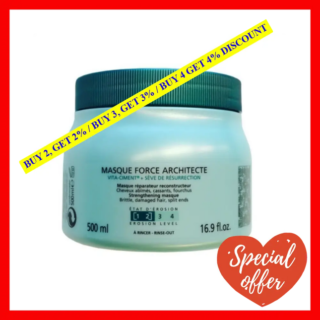 Resistance Masque Force Architecte Recontructing By Kerastase For Unisex - 16.9 Oz