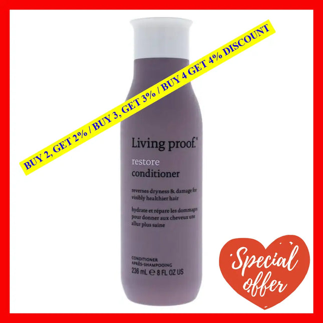 Restore Conditioner - Dry Or Damaged Hair By Living Proof For Unisex 8 Oz