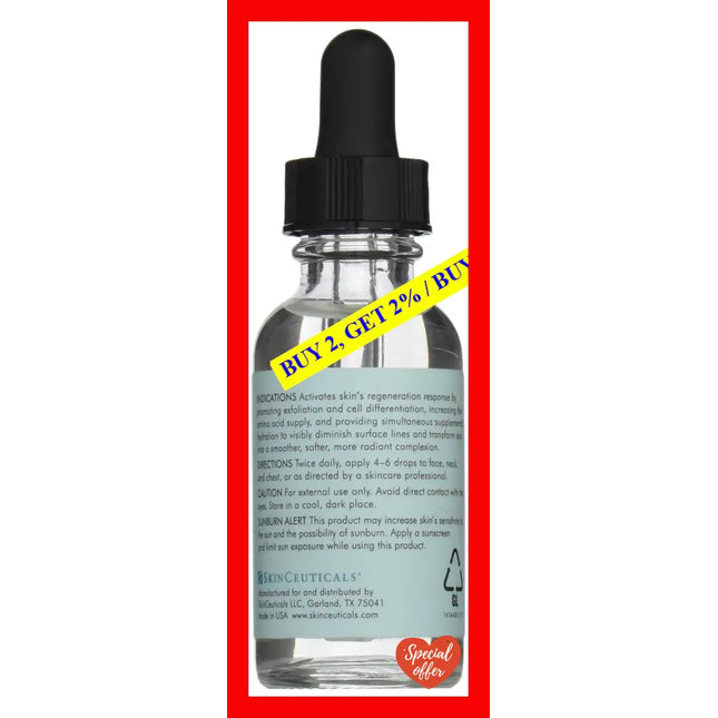 Retexturing Activator By Skinceuticals For Unisex - 1 Oz Serum