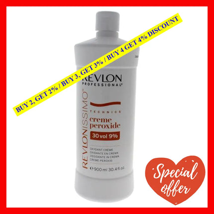 Revlonissimo Creme Peroxide 30 Vol 9% By Revlon For Unisex - 30.4 Oz Cream