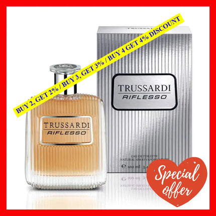 Riflesso By Trussardi For Men - 3.4 Oz Edt Spray