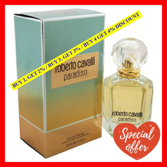 Roberto Cavalli Paradiso By For Women - 2.5 Oz Edp Spray