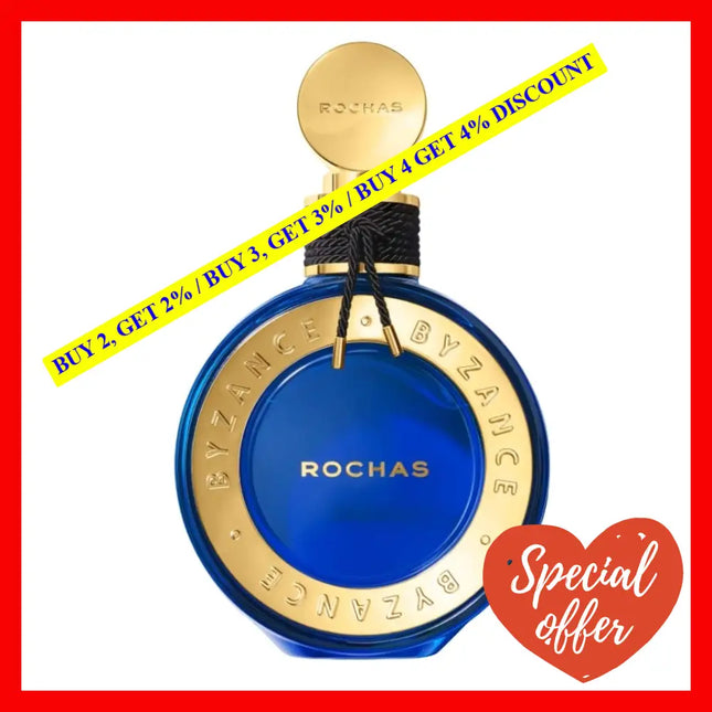 Rochas Byzance For Women Eau De Parfum 3.3 Oz 100 Ml Spray