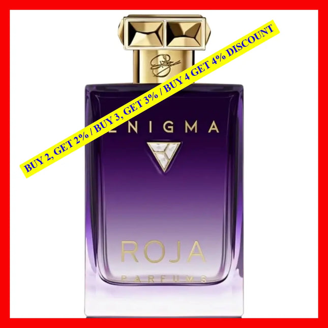 Roja Enigma Pour Femme Essence De Parfum 3.4Oz / 100Ml De