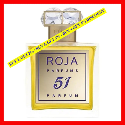 Roja Parfums 51 For Women Parfum Tester No Cap 1.7Oz/50Ml
