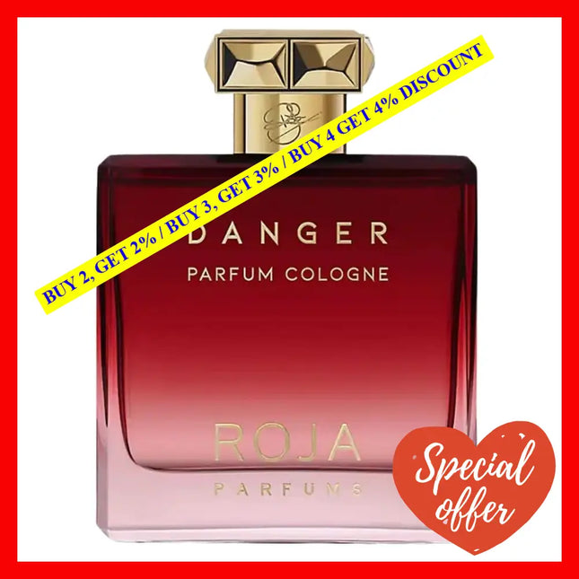 Roja Parfums Danger For Men Parfum Cologne 3.4 Oz / 100 Ml