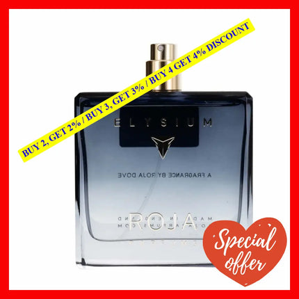 Roja Parfums Elysium For Men Tester Parfum Cologne *No Cap* 3.4 Oz / 100 Ml