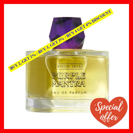 Room 1015 Purple Mantra 3.3 Oz / 100 Ml Eau De Parfum Unisex