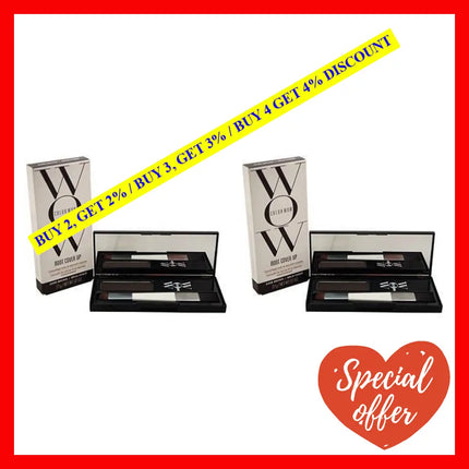 Root Cover Up - Dark Brown By Color Wow For Women 0.07 Oz Hair Pack Of 2