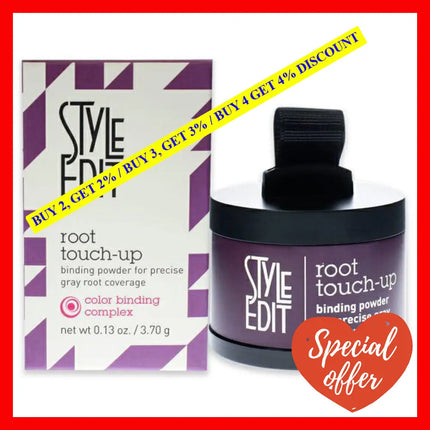 Root Touch-Up Powder - Dark Brown By Style Edit For Unisex 0.13 Oz Hair Color