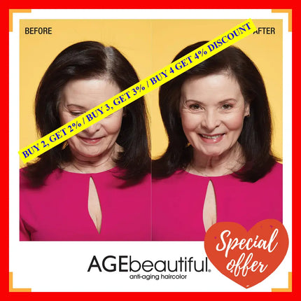 Root Touch Up Temporary Haircolor Spray - Dark Red Brown By Agebeautiful For Unisex 2 Oz Hair Color