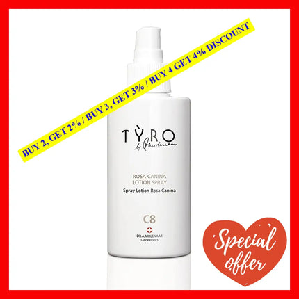 Rosa Canina Lotion Spray By Tyro For Unisex - 6.76 Oz