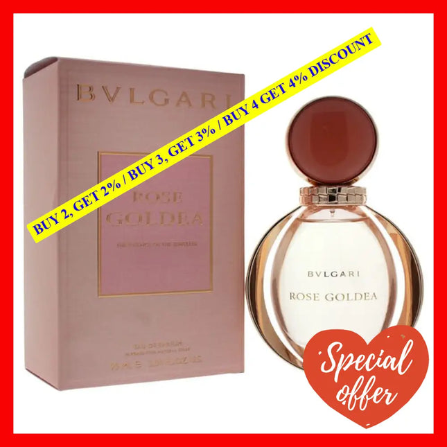 Rose Goldea By Bvlgari For Women - 3.04 Oz Edp Spray
