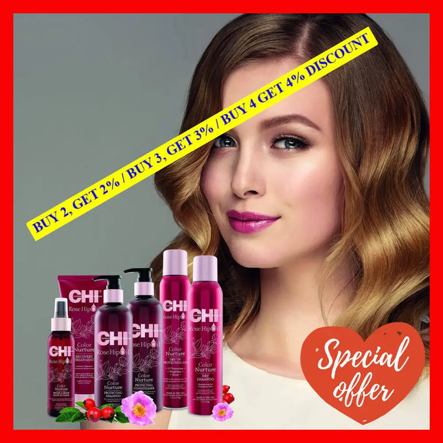 Rose Hip Oil Color Nurture Recovery Treatment By Chi For Unisex - 8 Oz