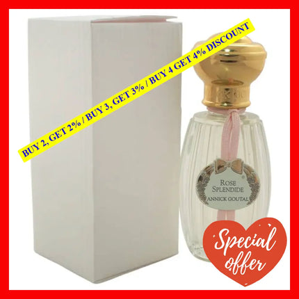 Rose Splendide By Annick Goutal For Women - 3.4 Oz Edt Spray (Tester)