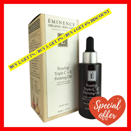 Rosehip Triple C Plus E Firming Oil By Eminence For Unisex - 1 Oz