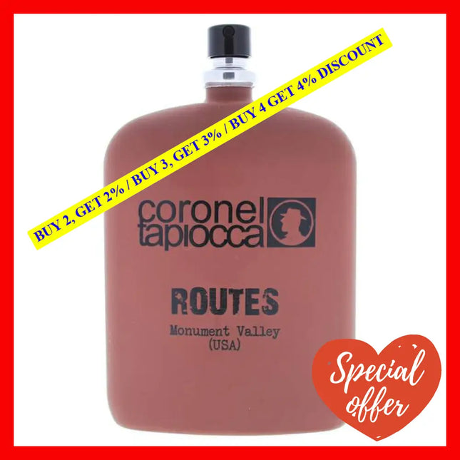 Routes Monument Valley Usa By Coronel Tapiocca For Men - 2.6 Oz Edt Spray (Tester)