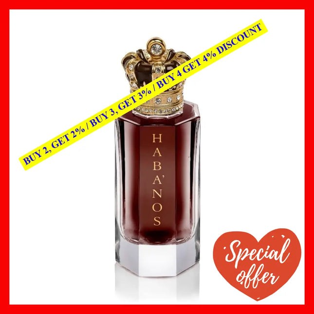 Royal Crown Habanos 3.4 Oz/100 Ml Extrait De Parfum Concentre Oz / 100