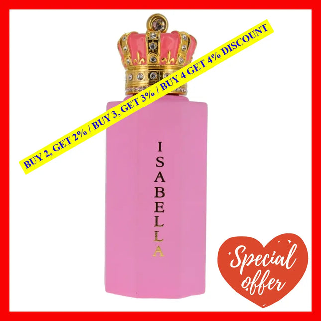 Royal Crown Isabella Extrait De Parfum Concentre 100 Ml 3.4 Oz Spray Unsealed. /
