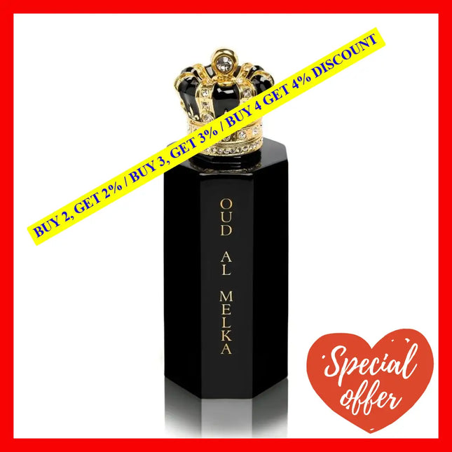 Royal Crown Oud Al Melka 3.4 Oz/100 Ml Extrait De Parfum Concentre Oz / 100