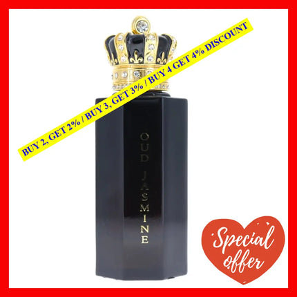 Royal Crown Oud Jasmine 3.4 Oz/100 Ml Extrait De Parfum Concentre Oz / 100
