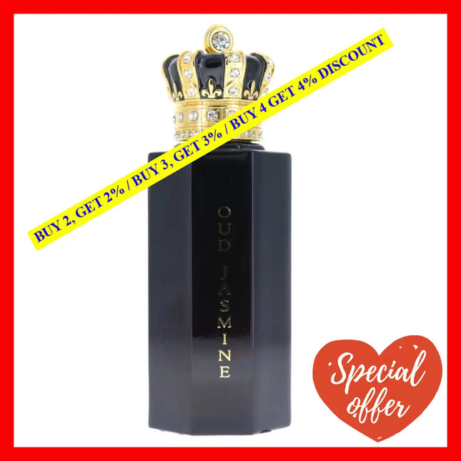 Royal Crown Oud Jasmine 3.4 Oz/100 Ml Extrait De Parfum Concentre Oz / 100