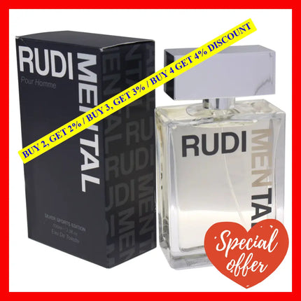 Rudimental Silver Sports Edition By For Men - 3.3 Oz Edt Spray