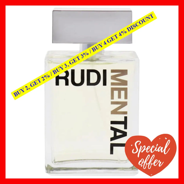 Rudimental Silver Sports Edition Cologne Eau De Toilette Spray 3.3 Oz For Men