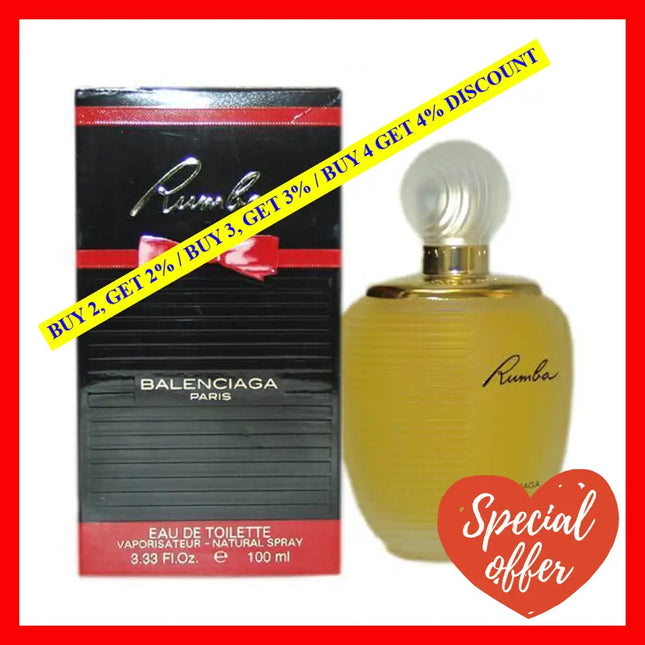 Rumba By Ted Lapidus For Women - 3.4 Oz Edt Spray (Tester)