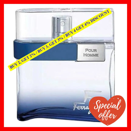 Salvatore Ferragamo Free Time For Men Eau De Toilette For Ml Spray 3.4 Oz / 100