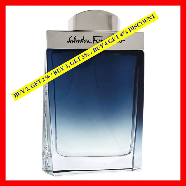 Salvatore Ferragamo Subtil For Men Eau De Toilette 3.4 Oz 100 Ml Spray