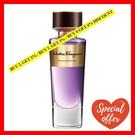 Salvatore Ferragamo Viola Essenziale Eau De Parfum Spray 3.4Oz-100Ml
