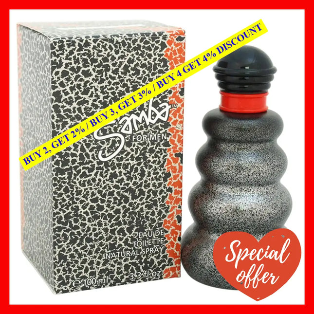 Samba By Perfumers Workshop For Men - 3.3 Oz Edt Spray