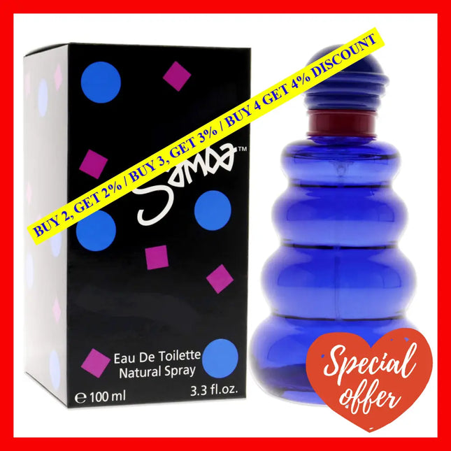 Samba By Perfumers Workshop For Women - 3.3 Oz Edt Spray