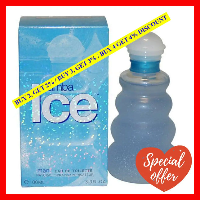 Samba Ice By Perfumers Workshop For Men - 3.4 Oz Edt Spray