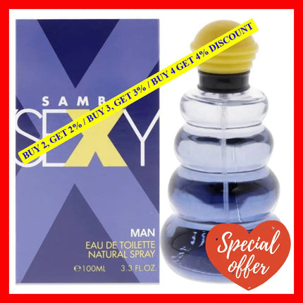 Samba Sexy By Perfumers Workshop For Men - 3.3 Oz Edt Spray