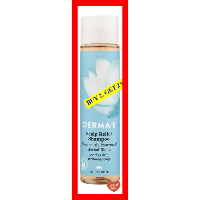 Scalp Relief Shampoo By Derma-E For Unisex - 10 Oz