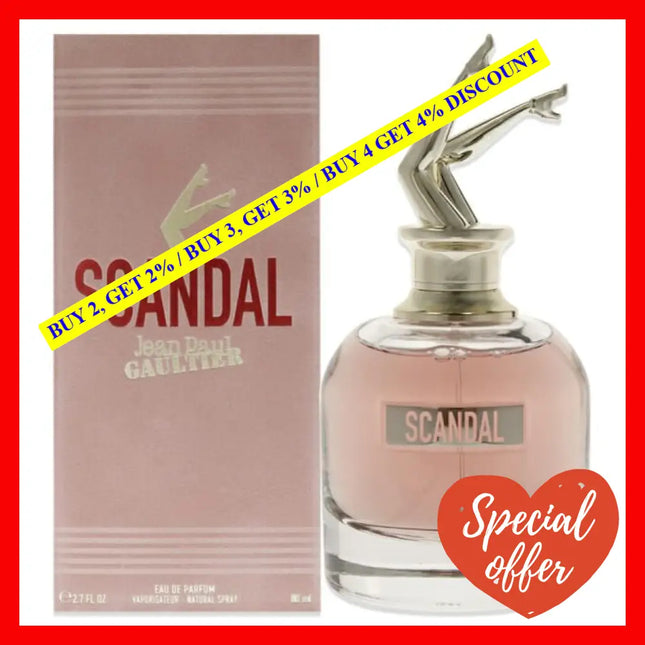 Scandal By Jean Paul Gaultier For Women - 2.7 Oz Edp Spray