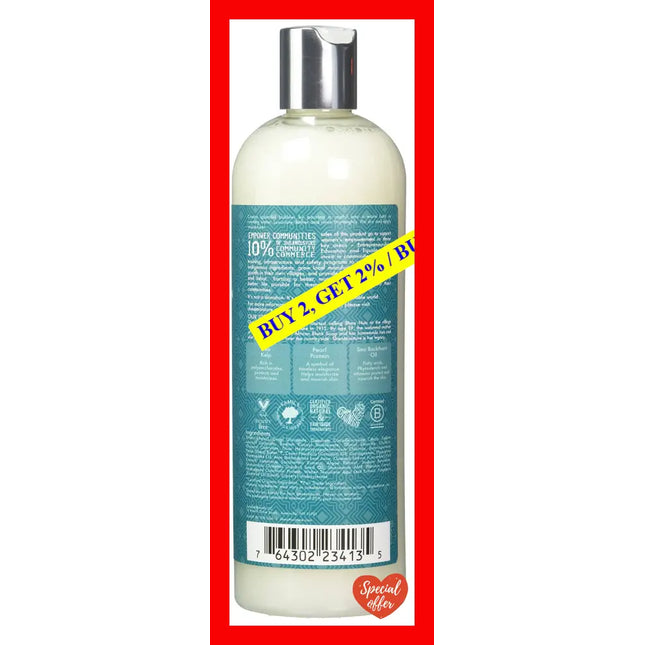Sea Kelp And Pearl Protein 2-In-1 Nourishing Bubble Bath Body Wash By Shea Moisture For Unisex - 16