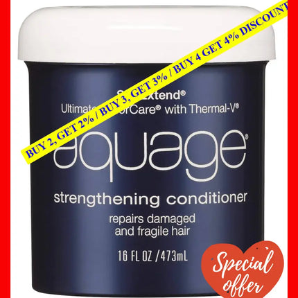 Seaextend Ultimate Colorcare With Thermal-V Strengthening Conditioner By Aquage For Unisex - 16 Oz