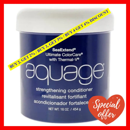 Seaextend Ultimate Colorcare With Thermal-V Strengthening Conditioner By Aquage For Unisex - 16 Oz
